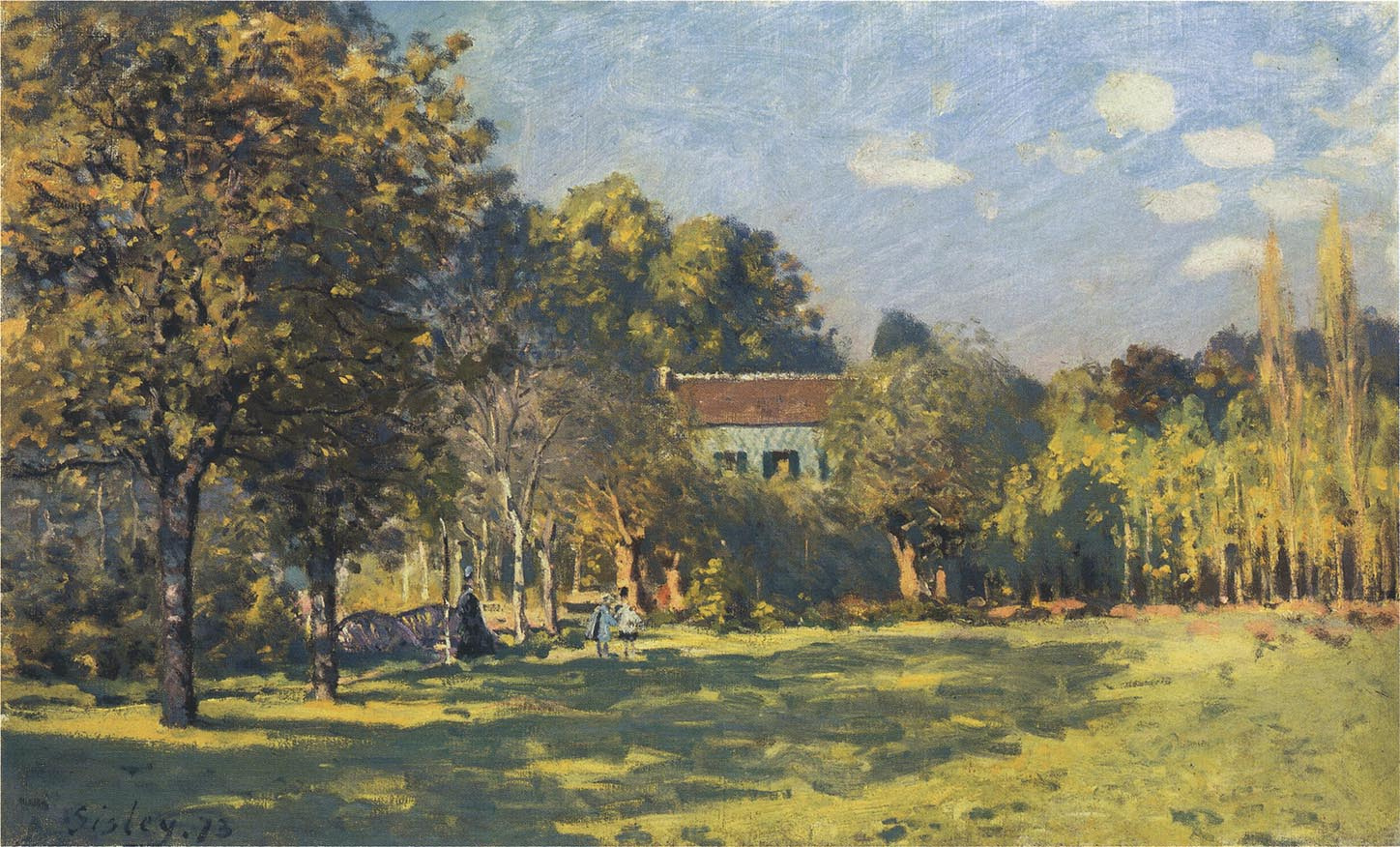 Alfred sisley картины