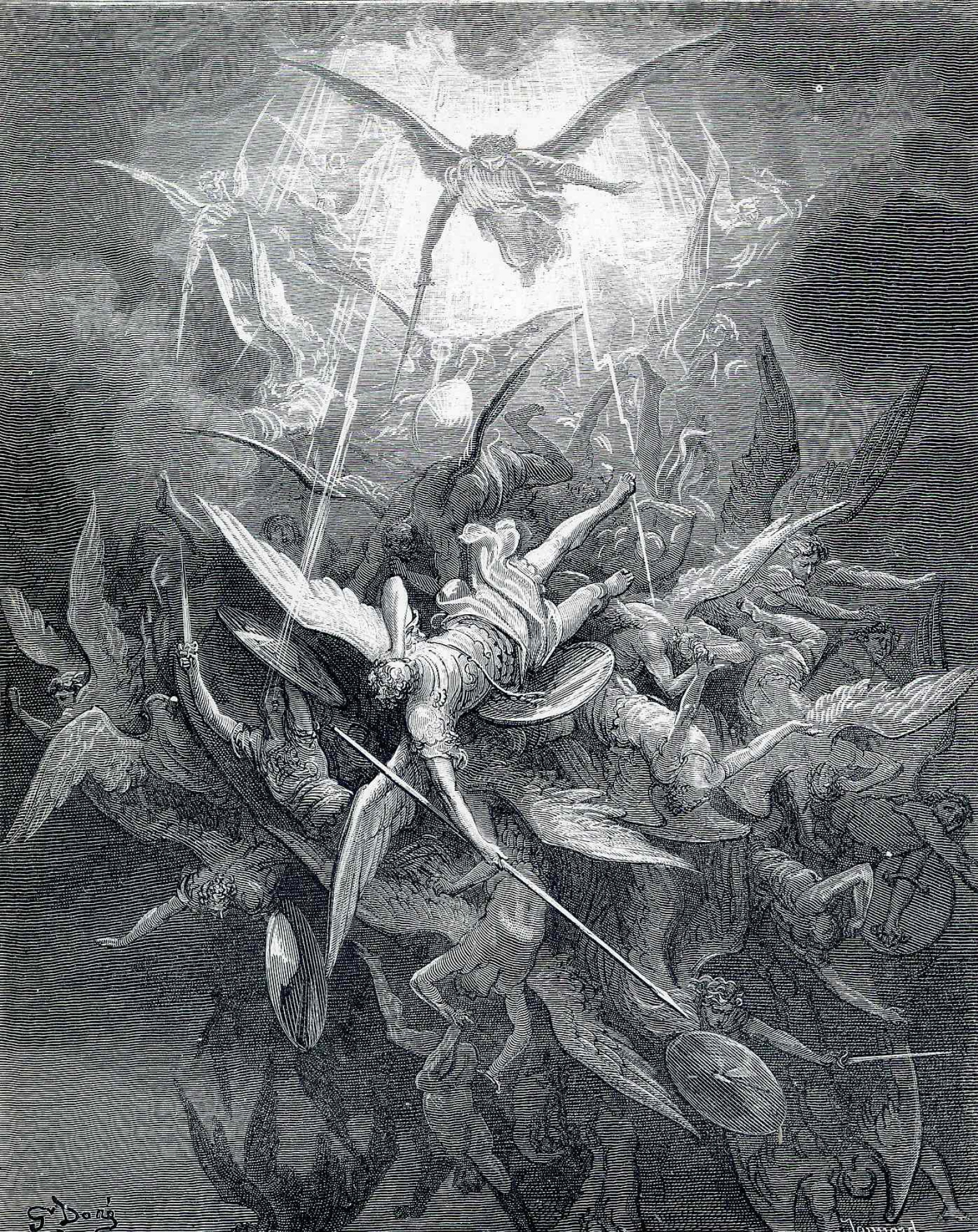 Dore's Illustrations for Paradise Lost