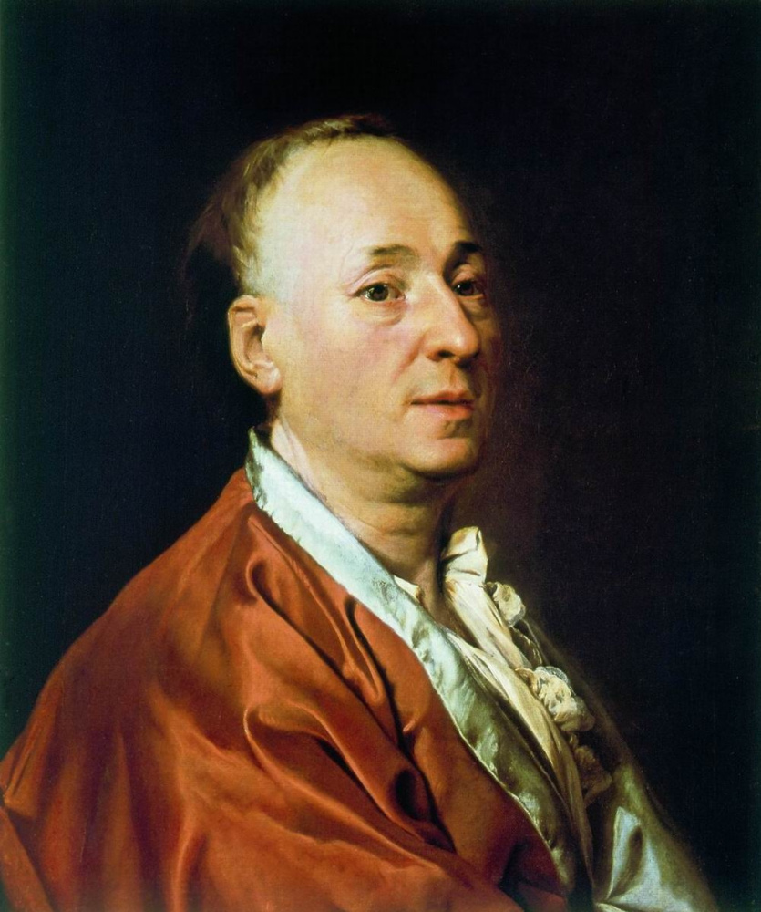 Dmitry Grigorievich Levitsky. Portrait Of Denis Diderot
