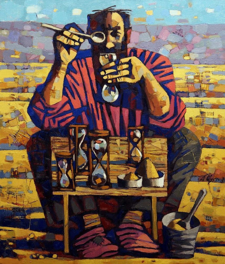Andrey Anatolyevich Shustov. Trained as a watchmaker