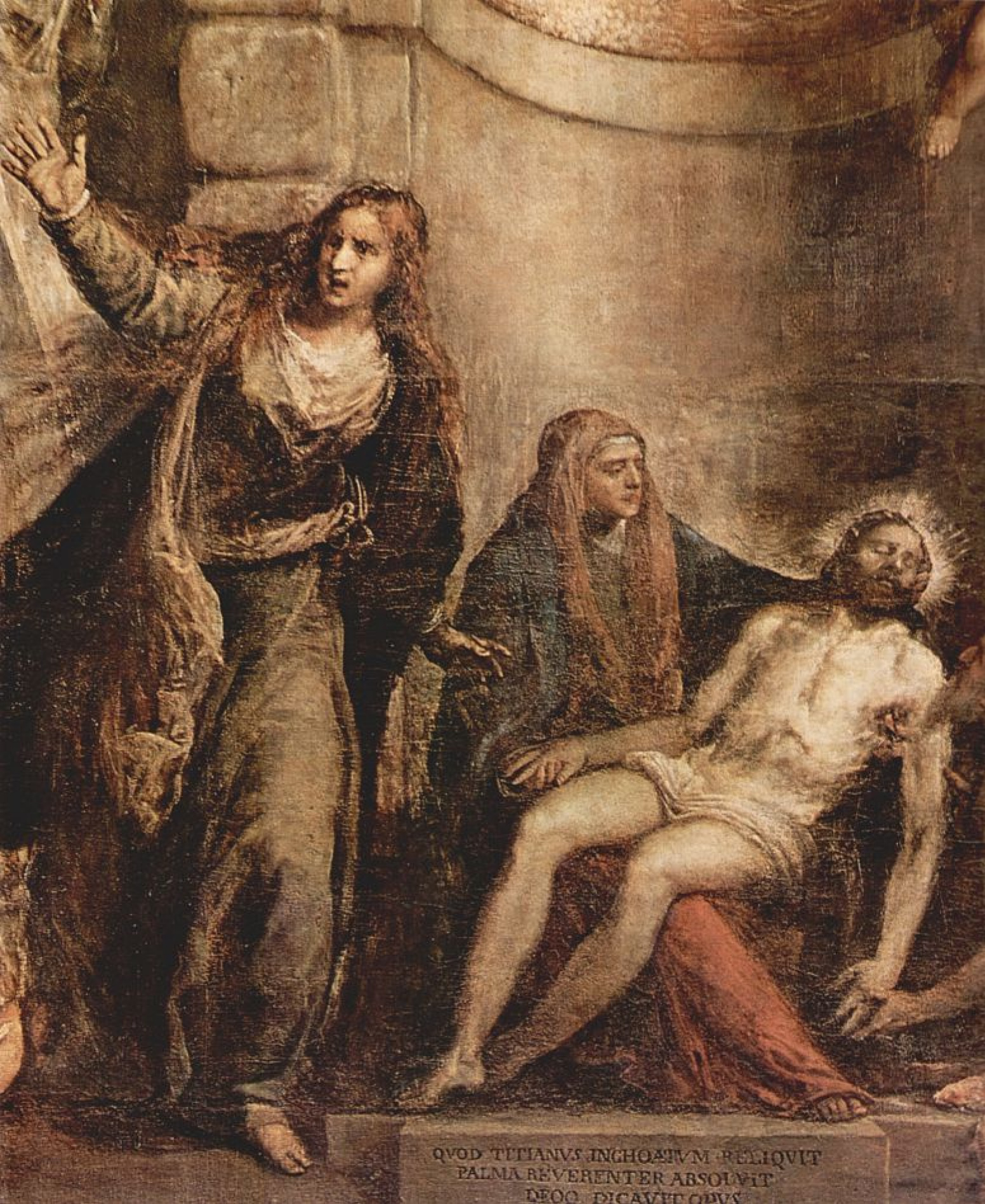 pieta painting by titian