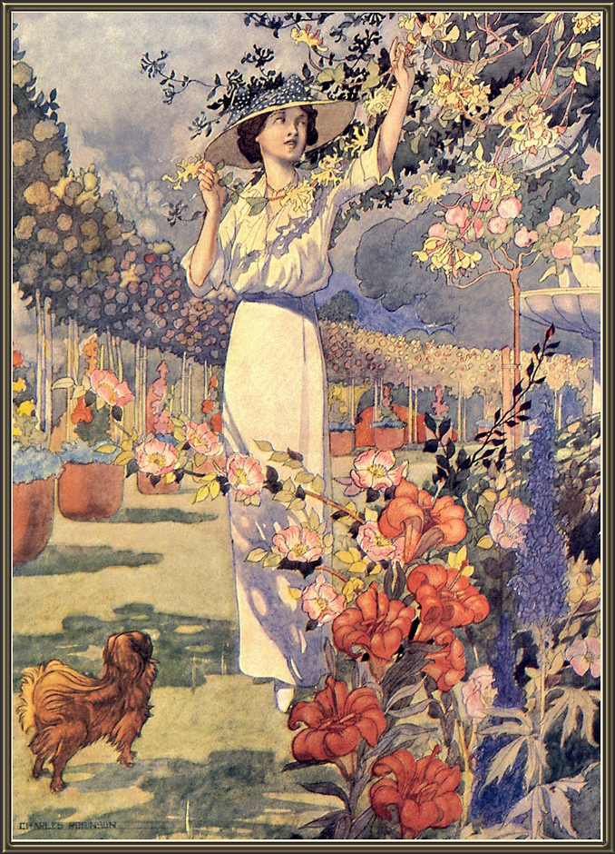 Charles Robinson. The lady with the dog