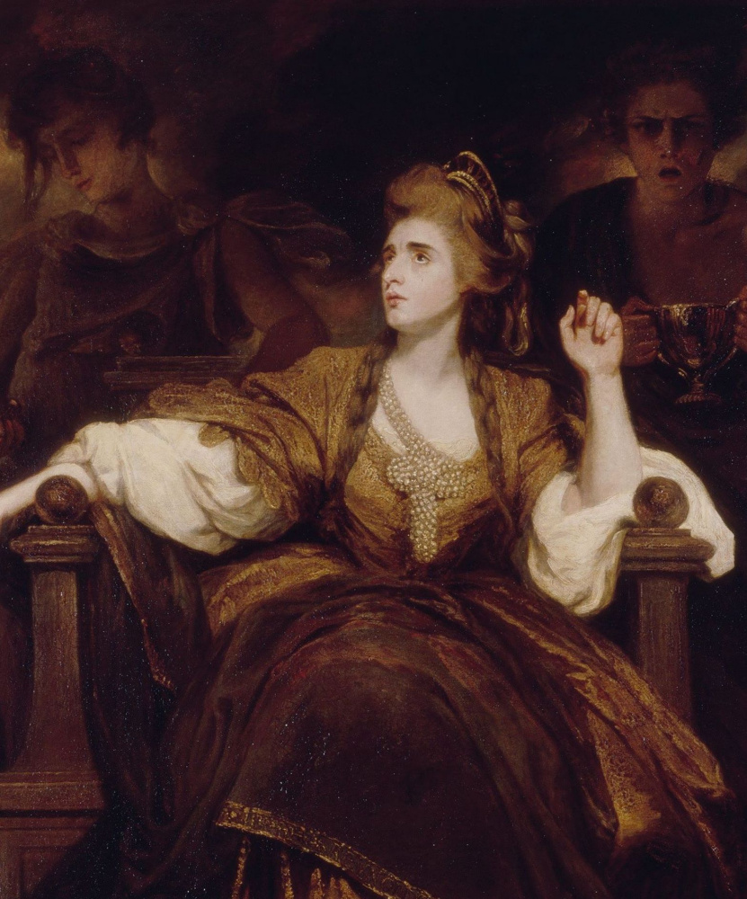 Mrs sarah siddons описание картины