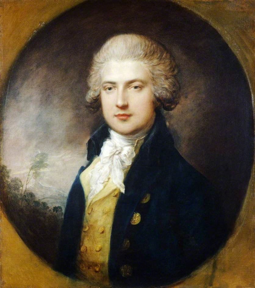 Portrait of the Prince of Wales, 1781, 60×69 cm by Thomas Gainsborough ...