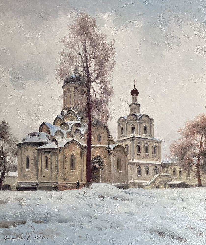 Vasily Ivanovich Gribennikov. The Cathedral of the Andronicus Monastery. Moscow