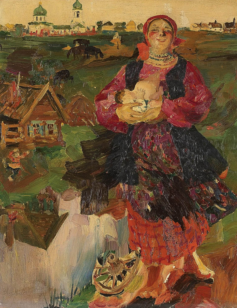 Filipp Andreevich Malyavin. Mother Russia