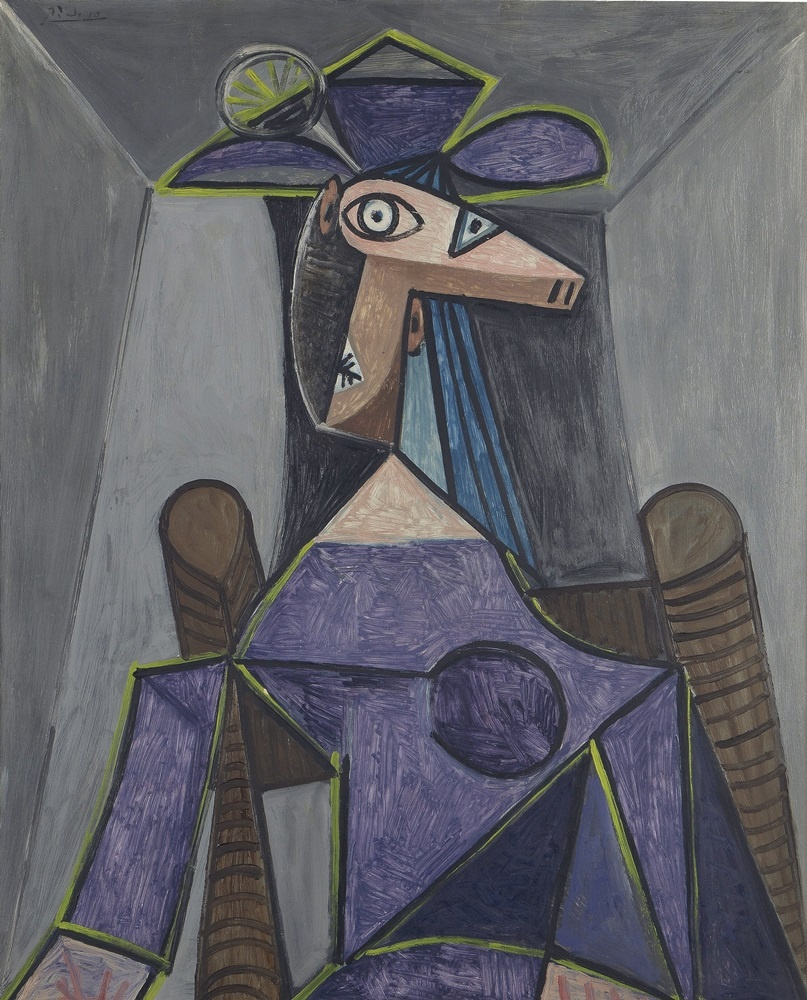 Pablo Picasso. Portrait of a woman (Dora Maar)