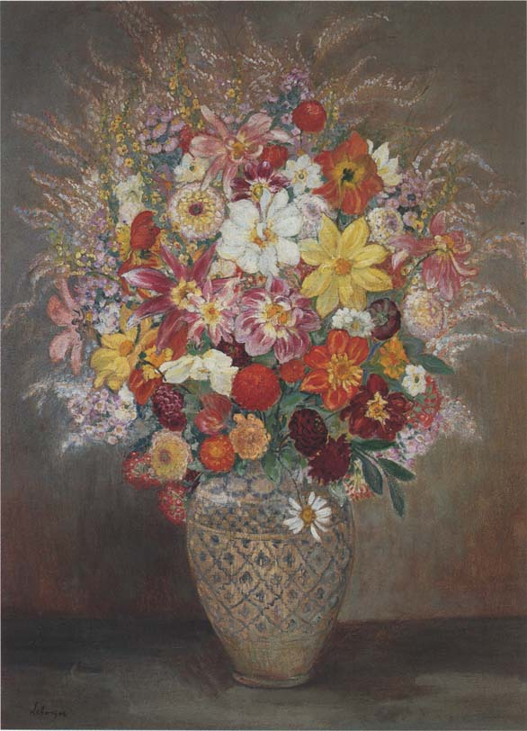 Henri Lebasque. A bouquet of flowers