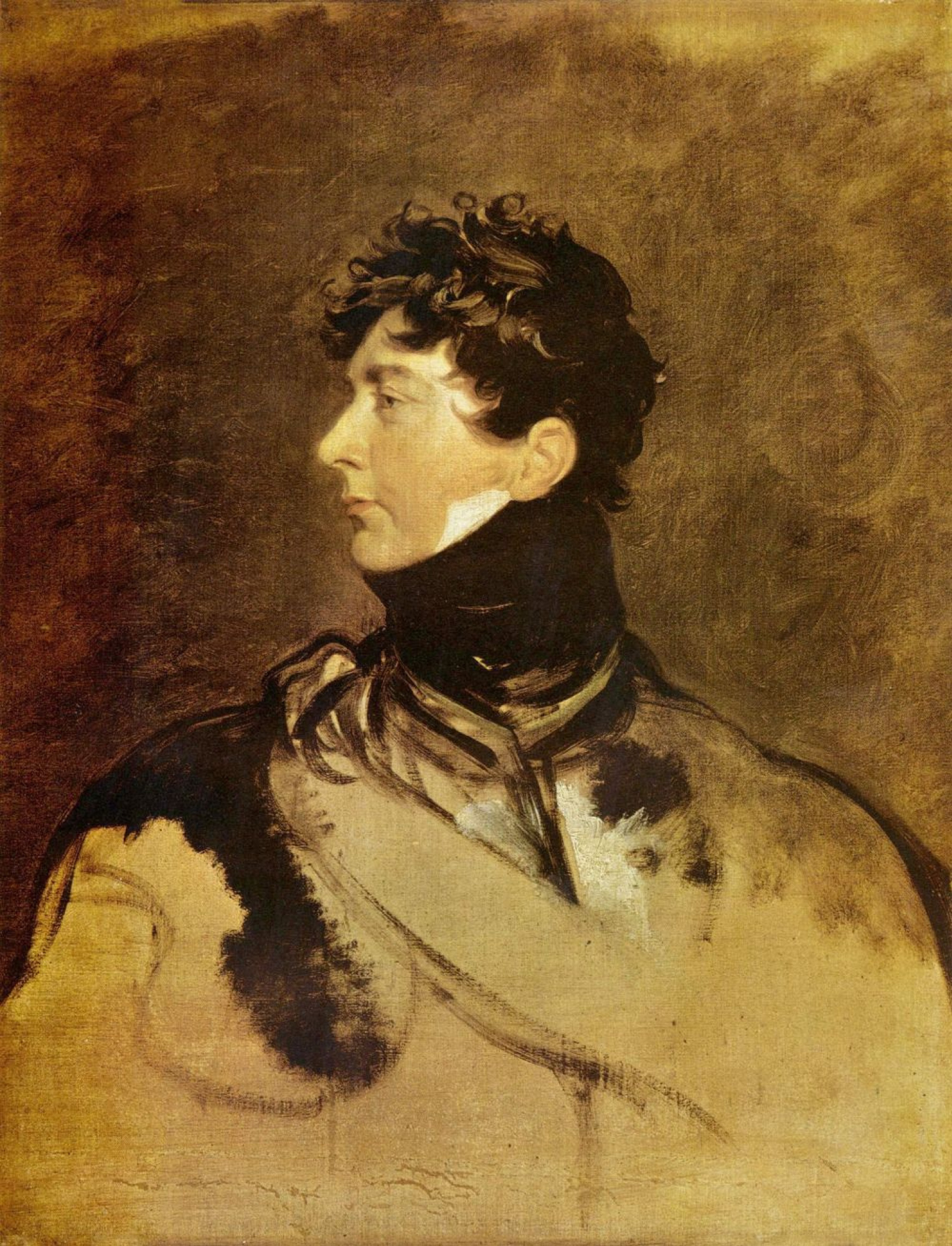 Thomas Lawrence George IV, il principe reggente, 1815, 52×68 cm:  Descrizione dell'opera | Arthive