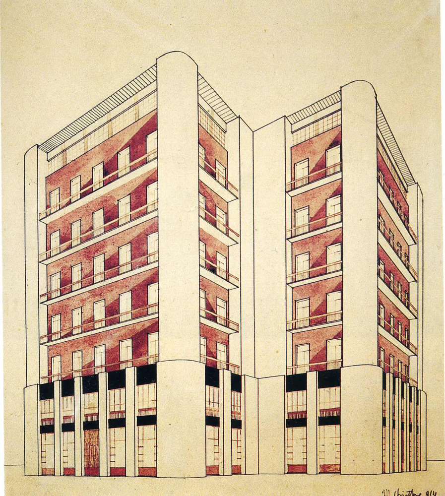 Mario Chiatton. High-rise buildings
