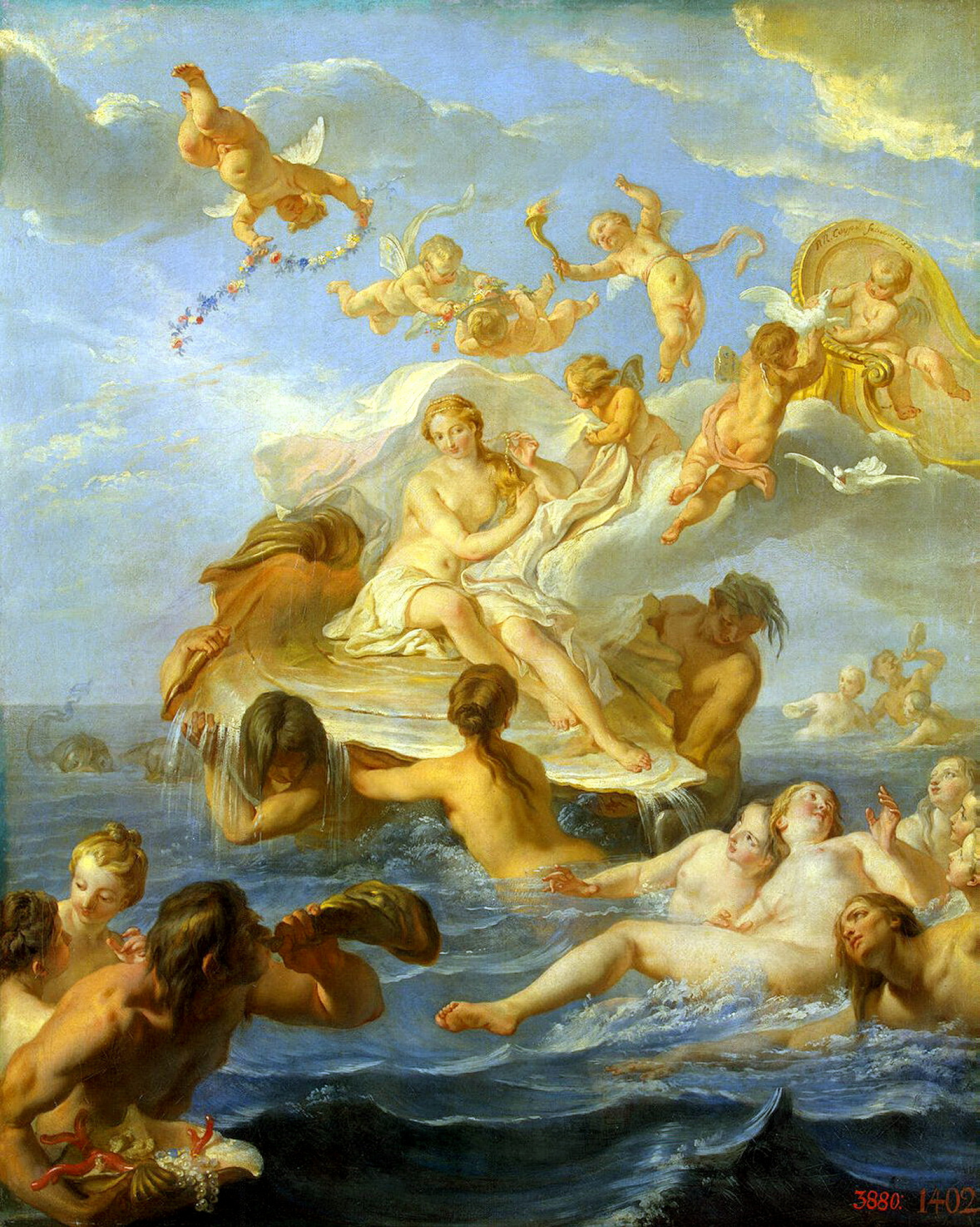 Кабанель рождение венеры. Рождение Венеры Боттичелли. Франсуа Буше «Триумф Венеры» (1740).