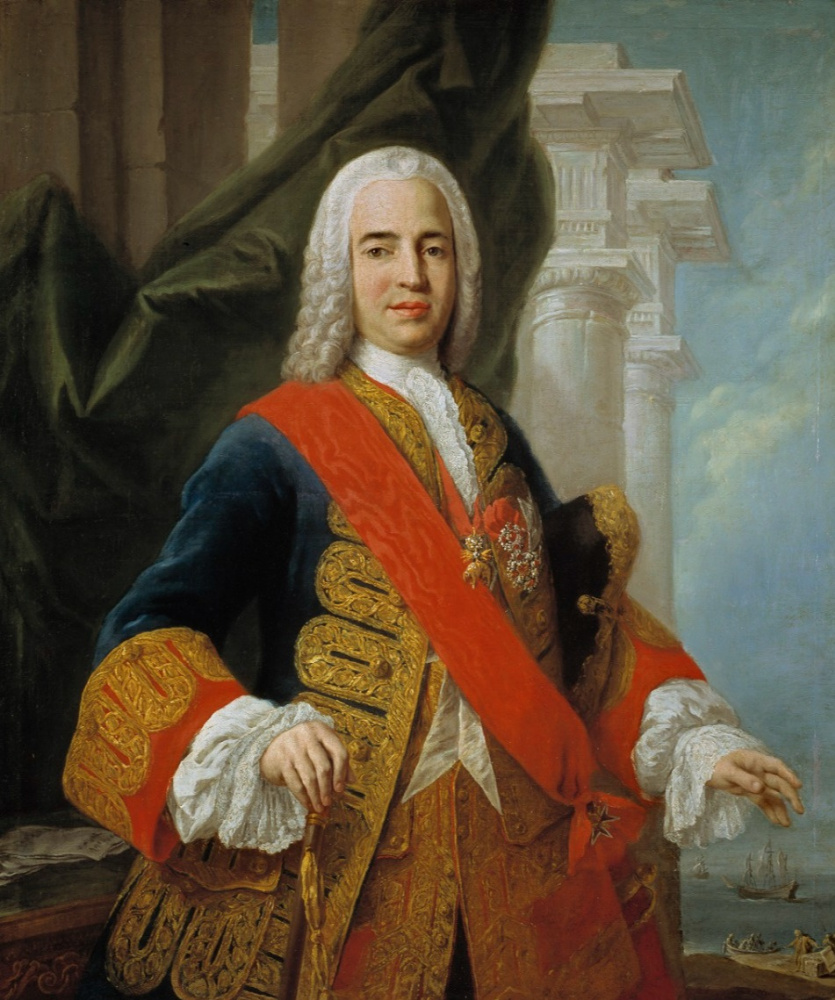 Jacopo Amigoni. Portrait of Zenon de Somodevilla, 1st Marquis of Ensenada (1702-1781)