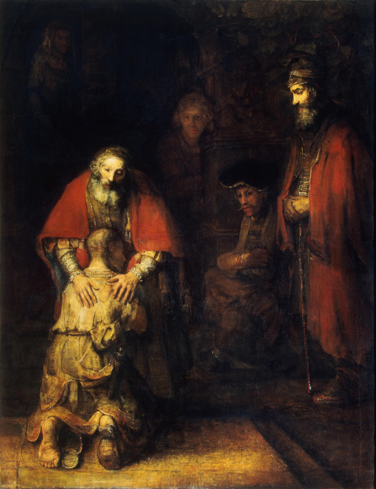 Rembrandt Harmenszoon van Rijn. The return of the prodigal son