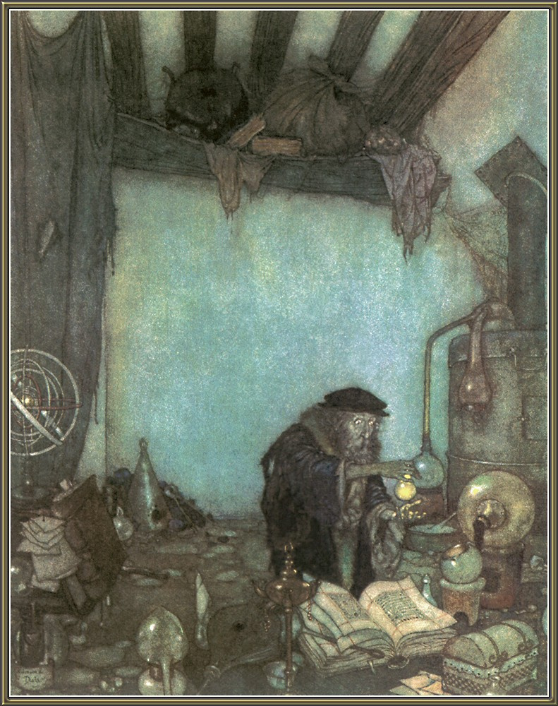 Edmund Dulac. A tale of wind