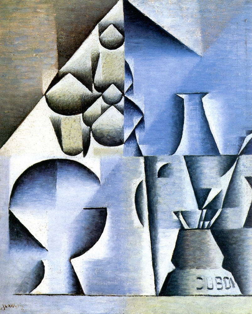 Juan Gris. A table in a cafe