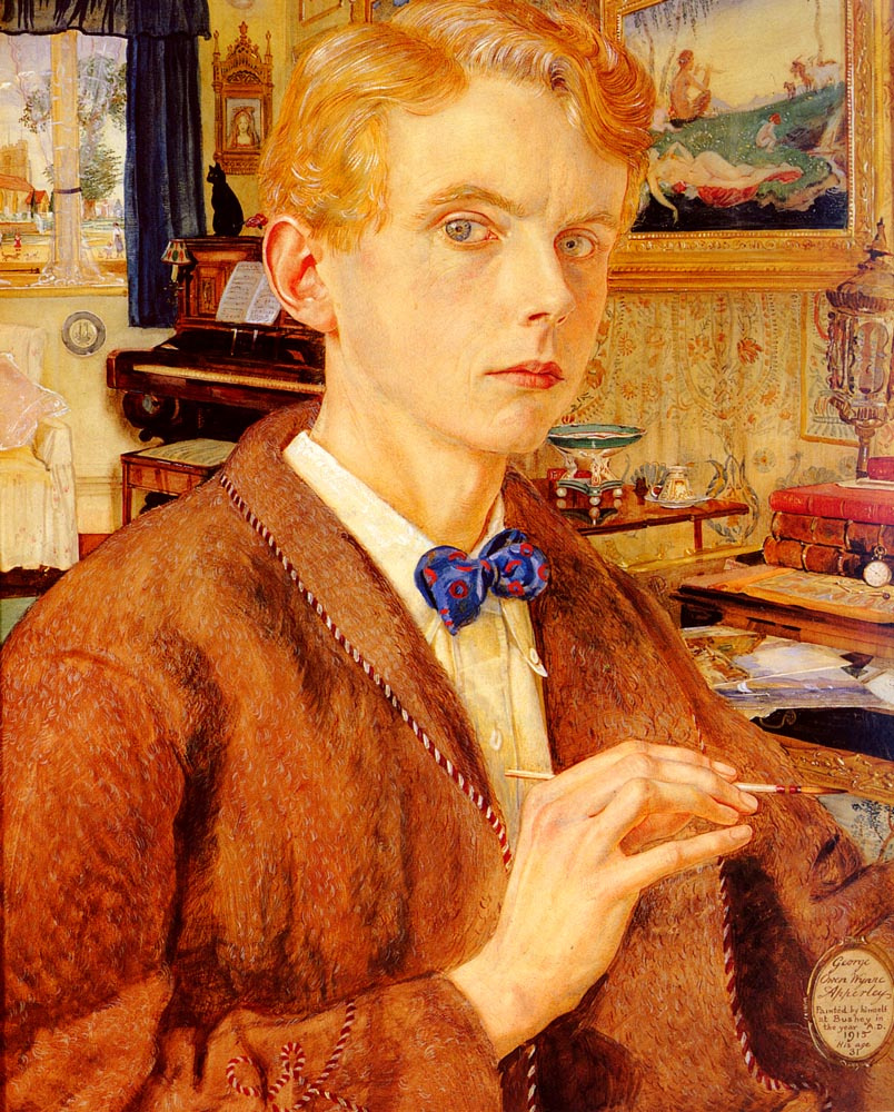 George Owen Wynne Upperley. Portrait of the artist