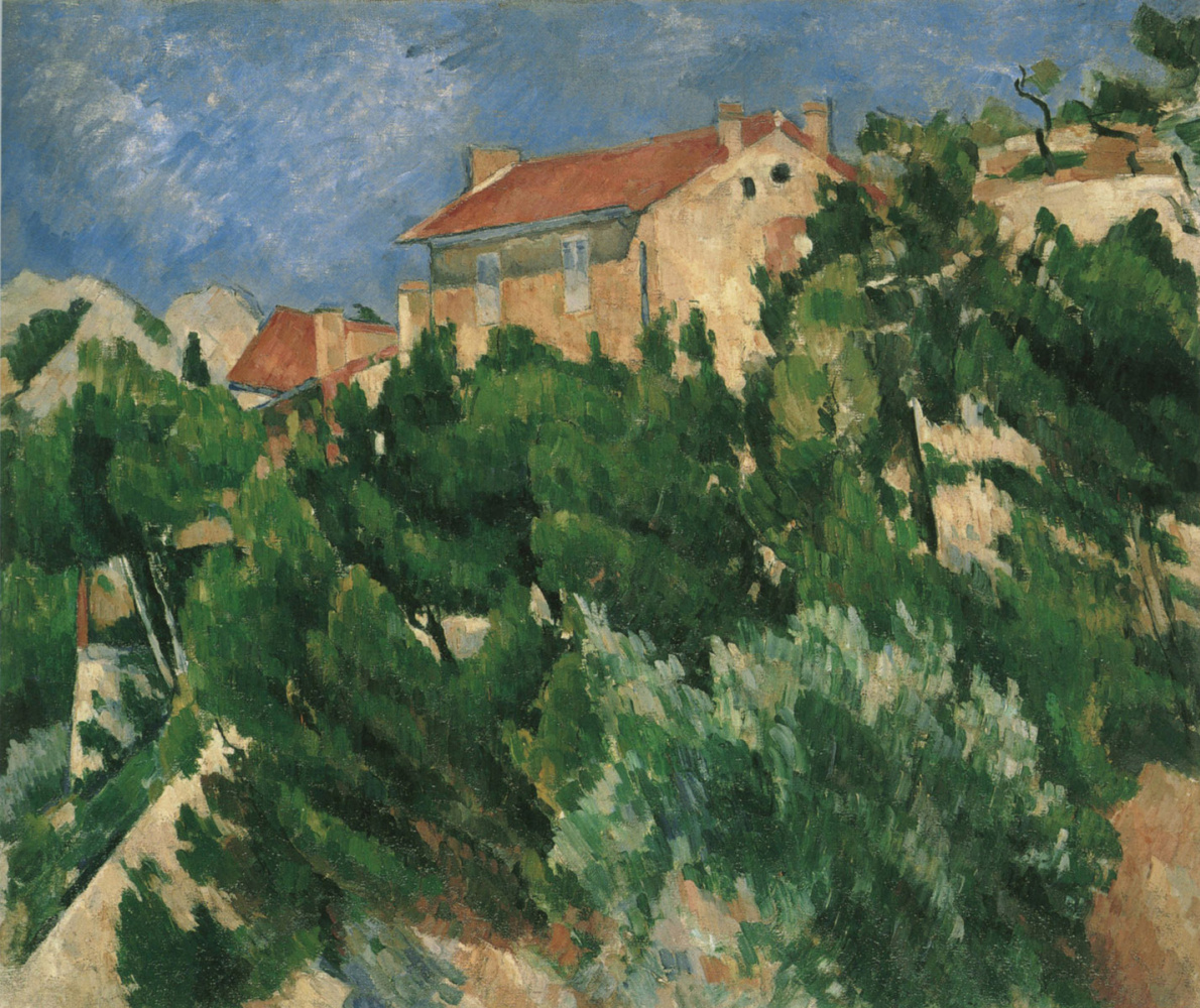 Paul Cezanne. Landscape in Provence