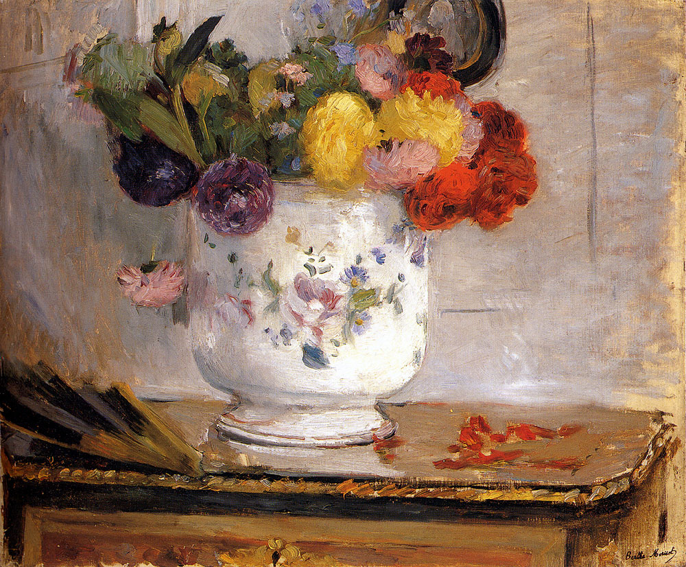 Berthe Morisot. Dahlias