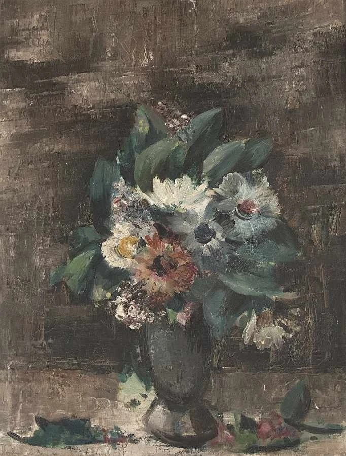 Friedrich Forddamberge-Hildewart. Still Life with Flowers