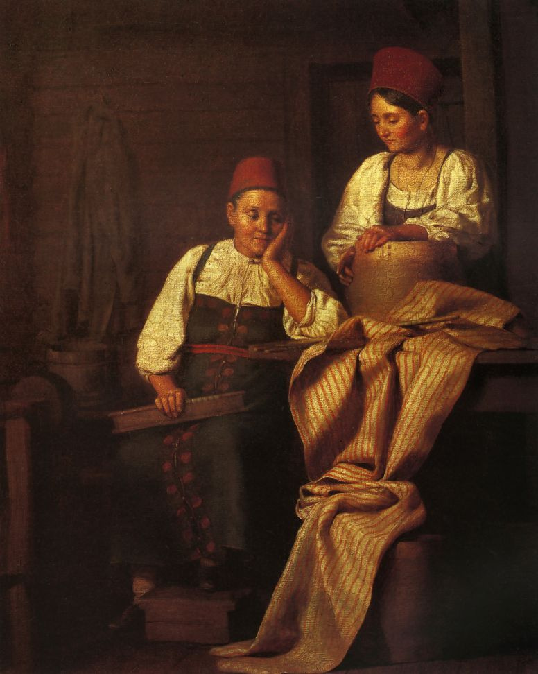 Alexey Vasilyevich Tyranov. Weavers