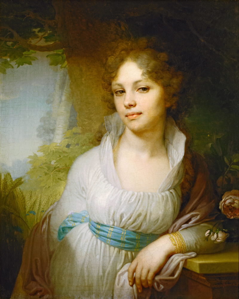 Portrait of Maria Ivanovna Lopukhina