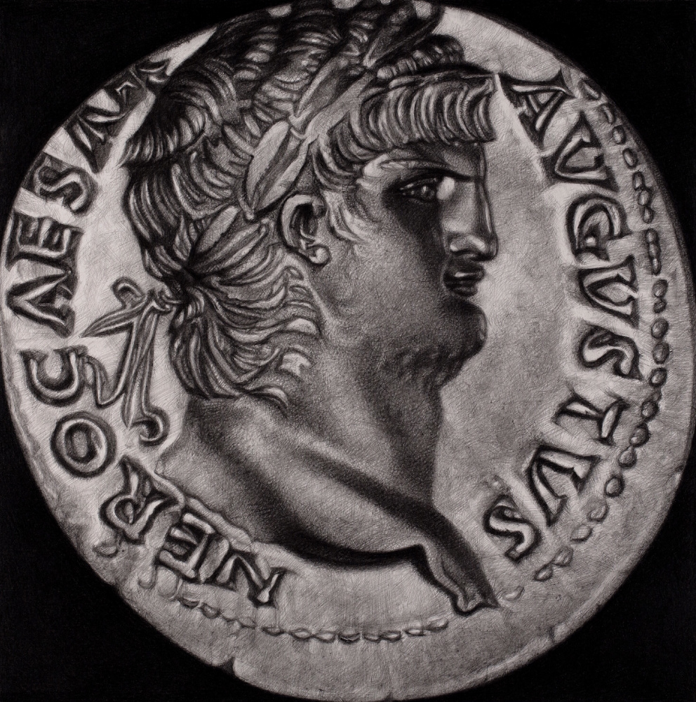 Evgeny Alfredovich Malakhov. Nero. Profile on the coin.