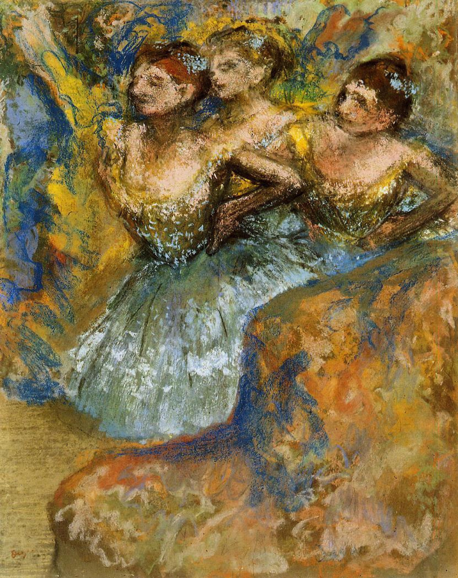A group of ballerinas, 1910 by Edgar Degas: History, Analysis & Facts |  Arthive