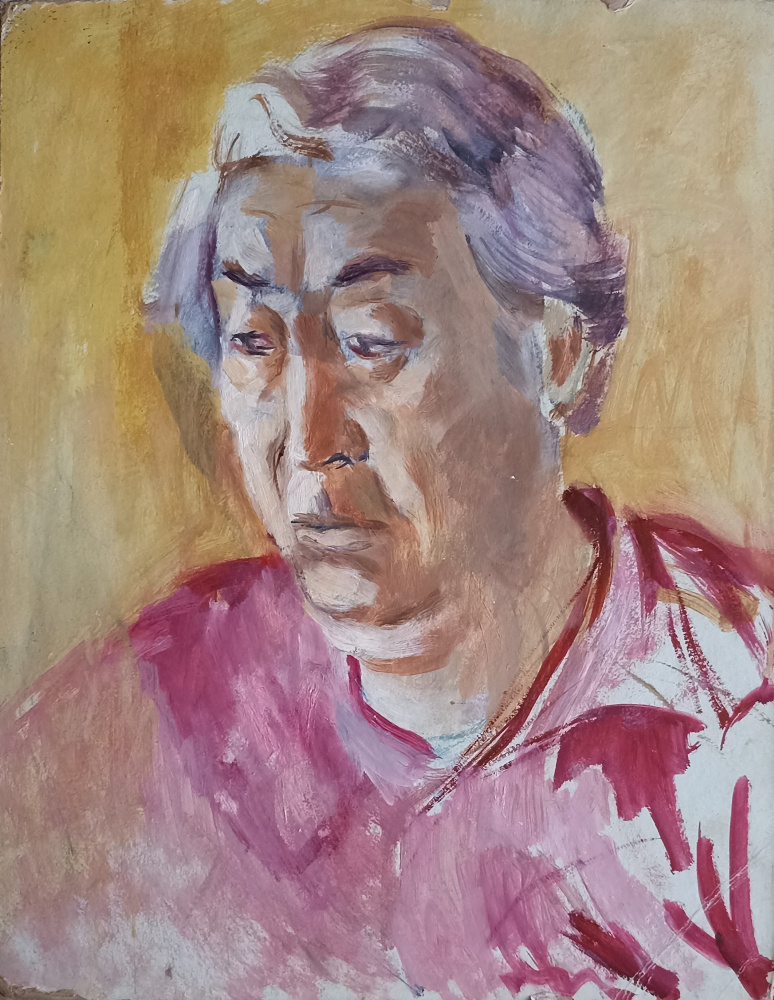 Rahmon Chodiev. Male portrait