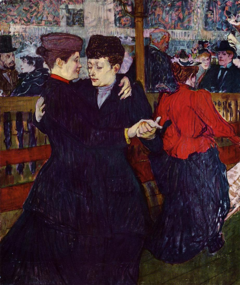 Henri De Toulouse Lautrec Dance At The Moulin Rouge Cm