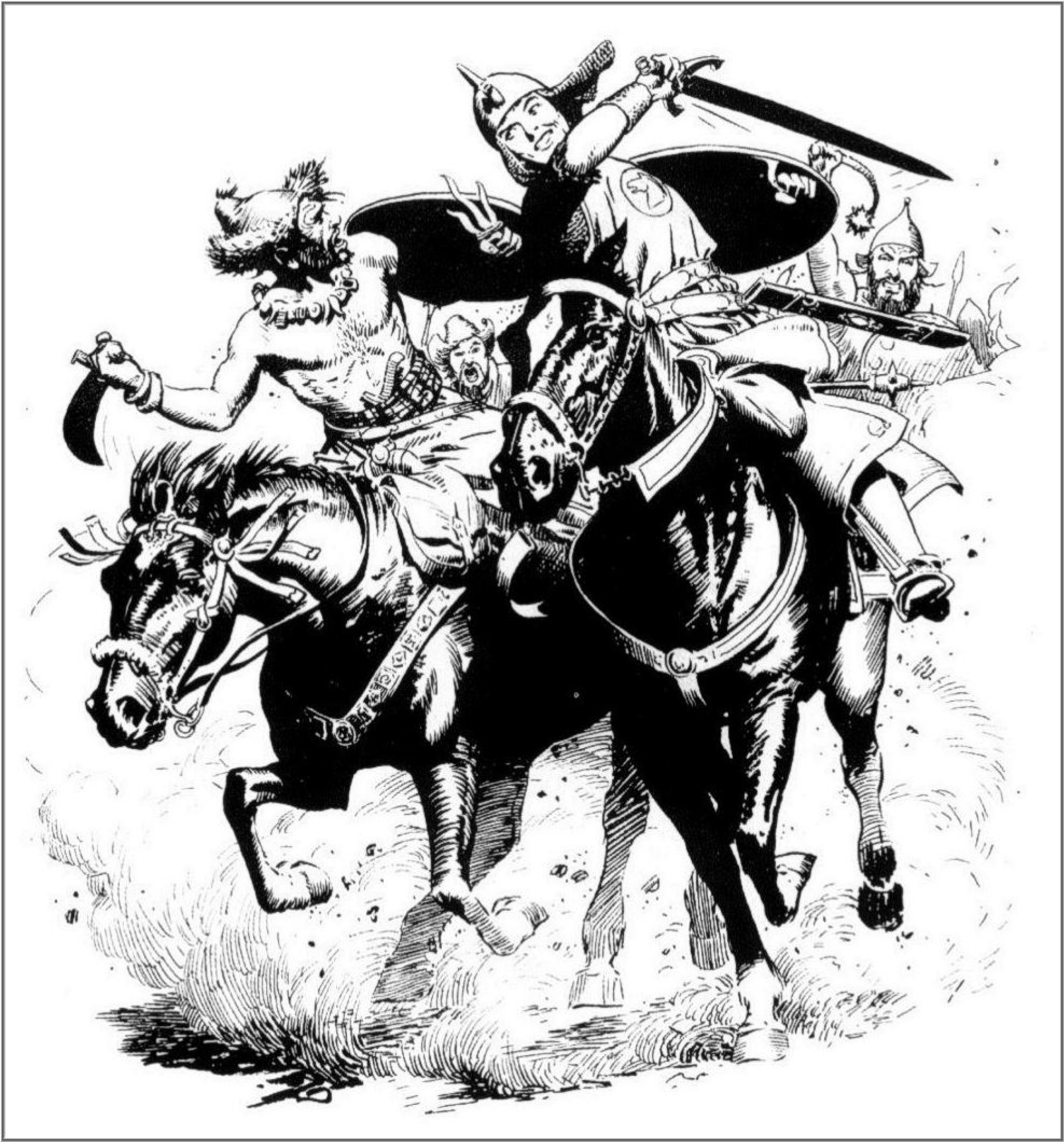 frazetta horse