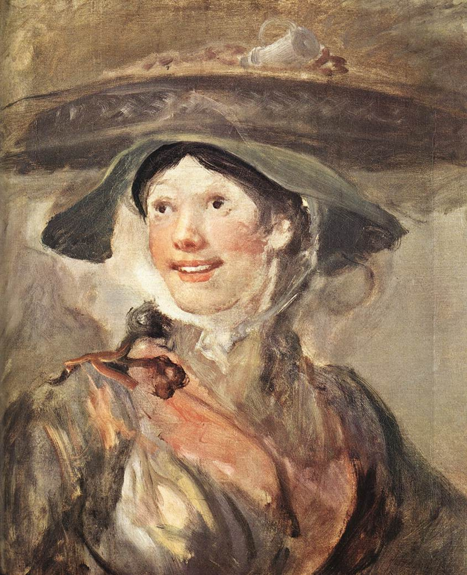 Уильям Хогарт - Девушка с креветками, 1760, 53×64 см: Описание произведения  | Артхив