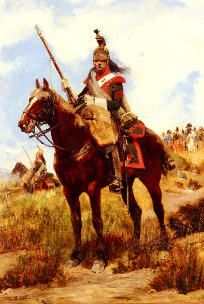 Jean Baptiste Eduard Details. On horseback