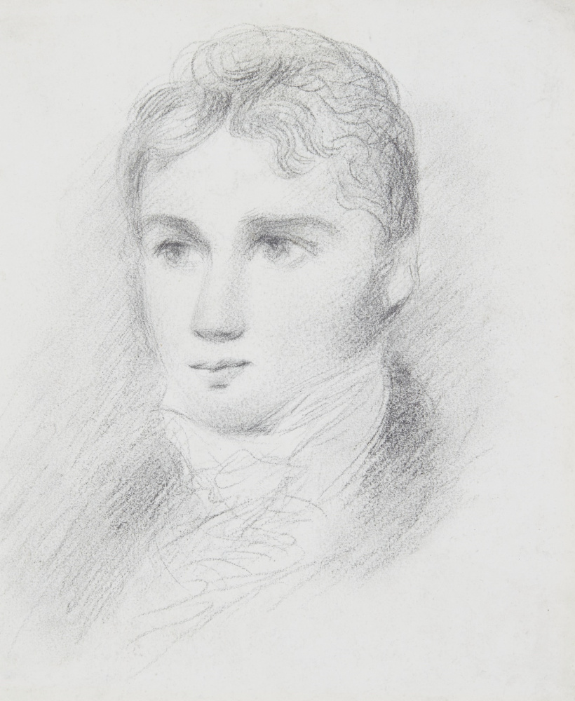 John Constable. Portrait of a young man