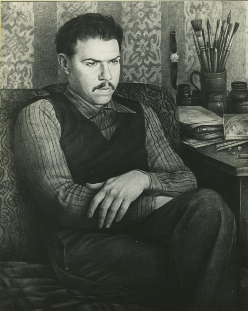 Alexander Vasilyevich Lozenko. Artist Andrey Lopatin