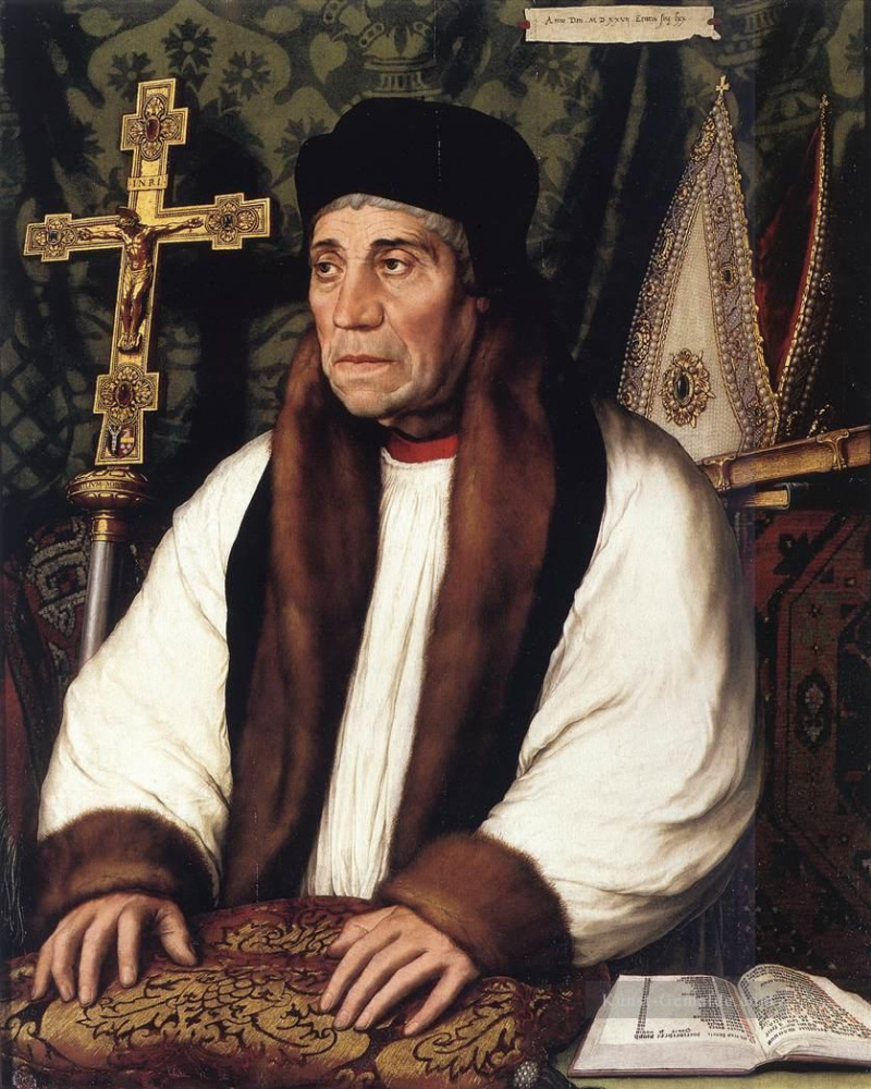 Hans Holbein the Younger. Portrait of William Warem, Archbishop of Canterbury