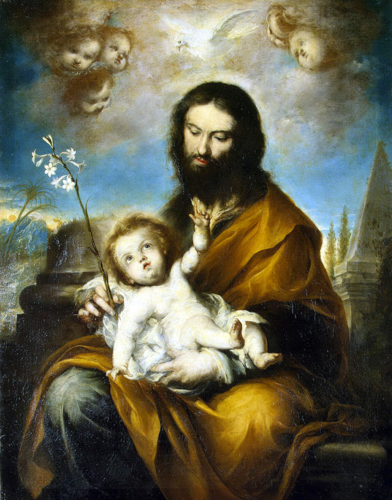 Clemente de Torres. Saint Joseph with the child Christ