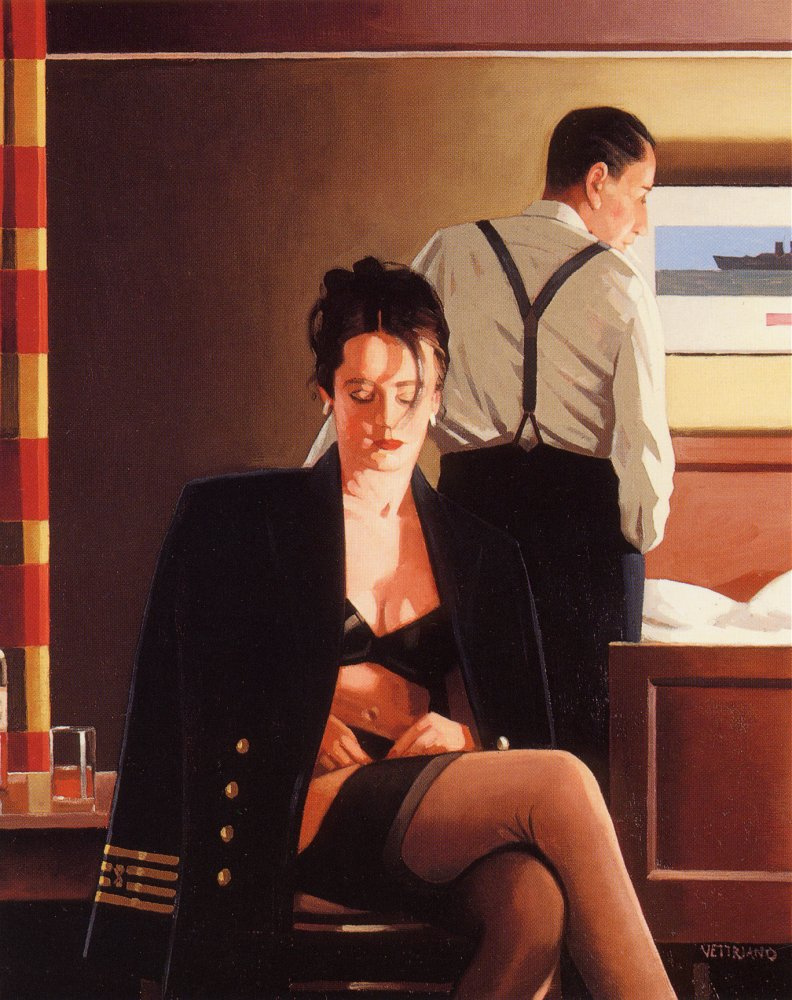 Jack Vettriano. Toy sailor
