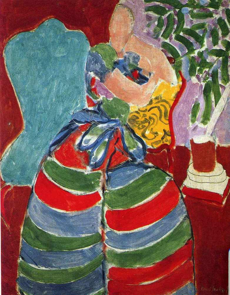 Henri Matisse. Colorful dress