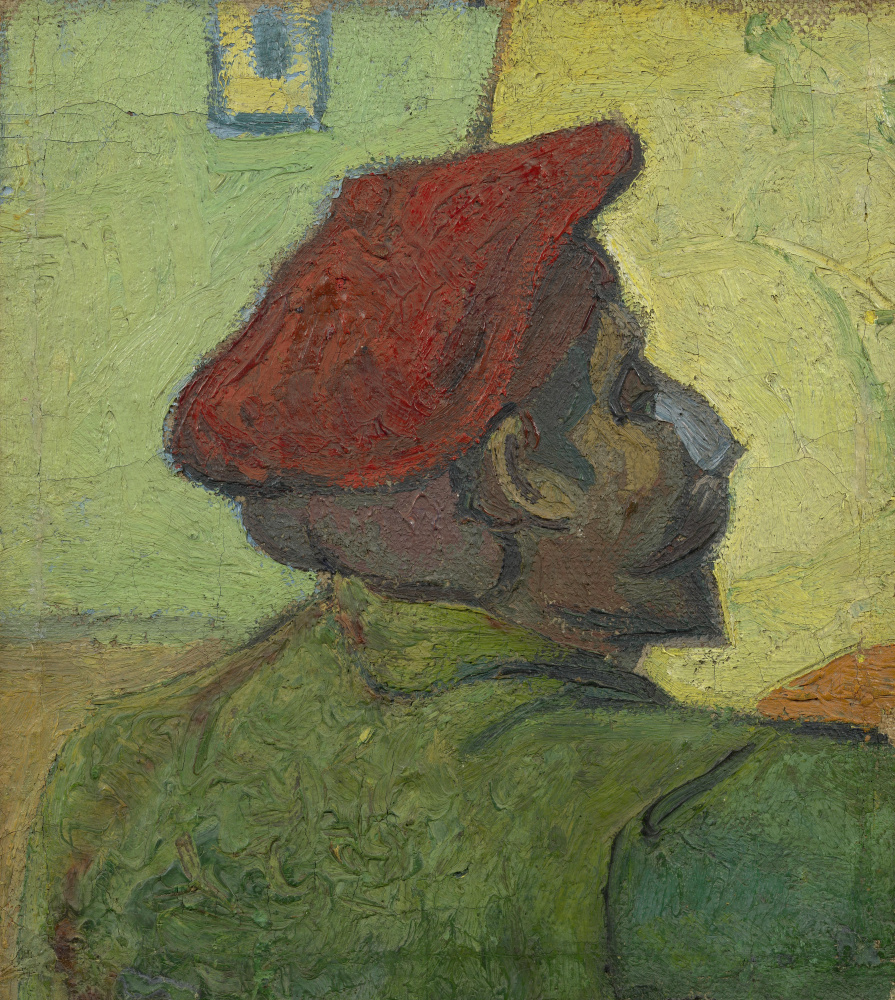 Vincent van Gogh. Paul Gauguin (Man in a red beret)