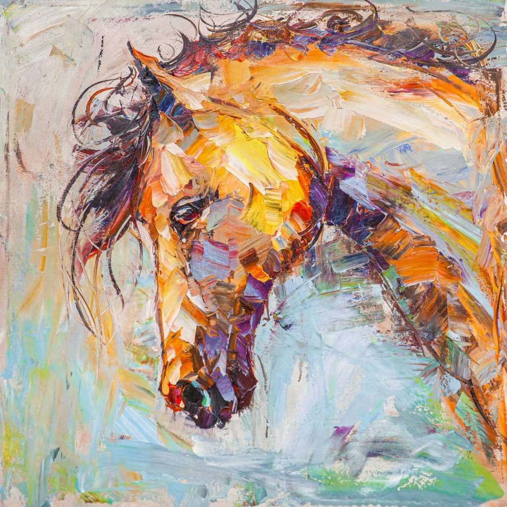 Jose Rodriguez. Portrait of a horse