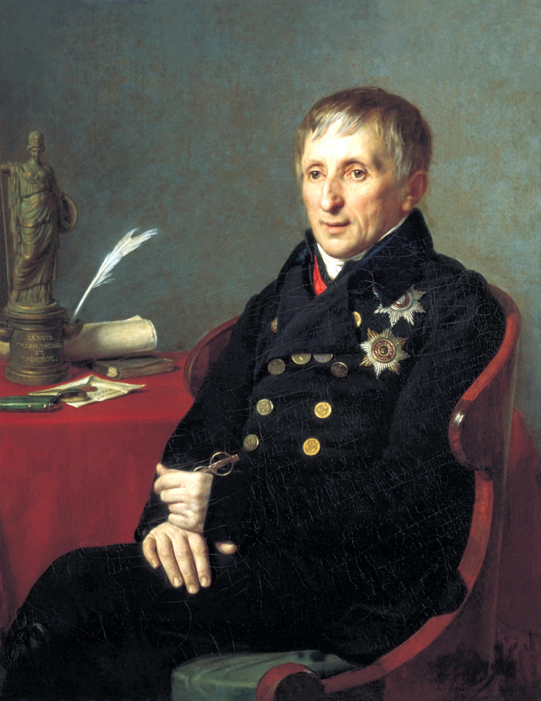 Alexander Grigorievich Varnek. The portrait of the President of the Academy of arts Alexei Nikolaevich Olenin