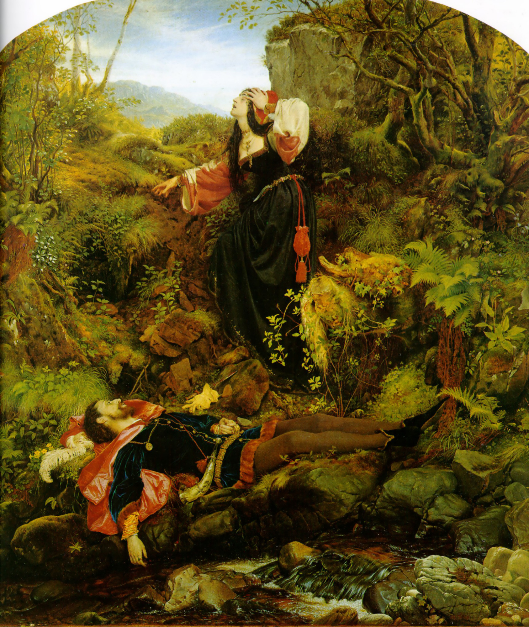 6. The Quarrel of Oberon and Titania – Joseph Noel Paton