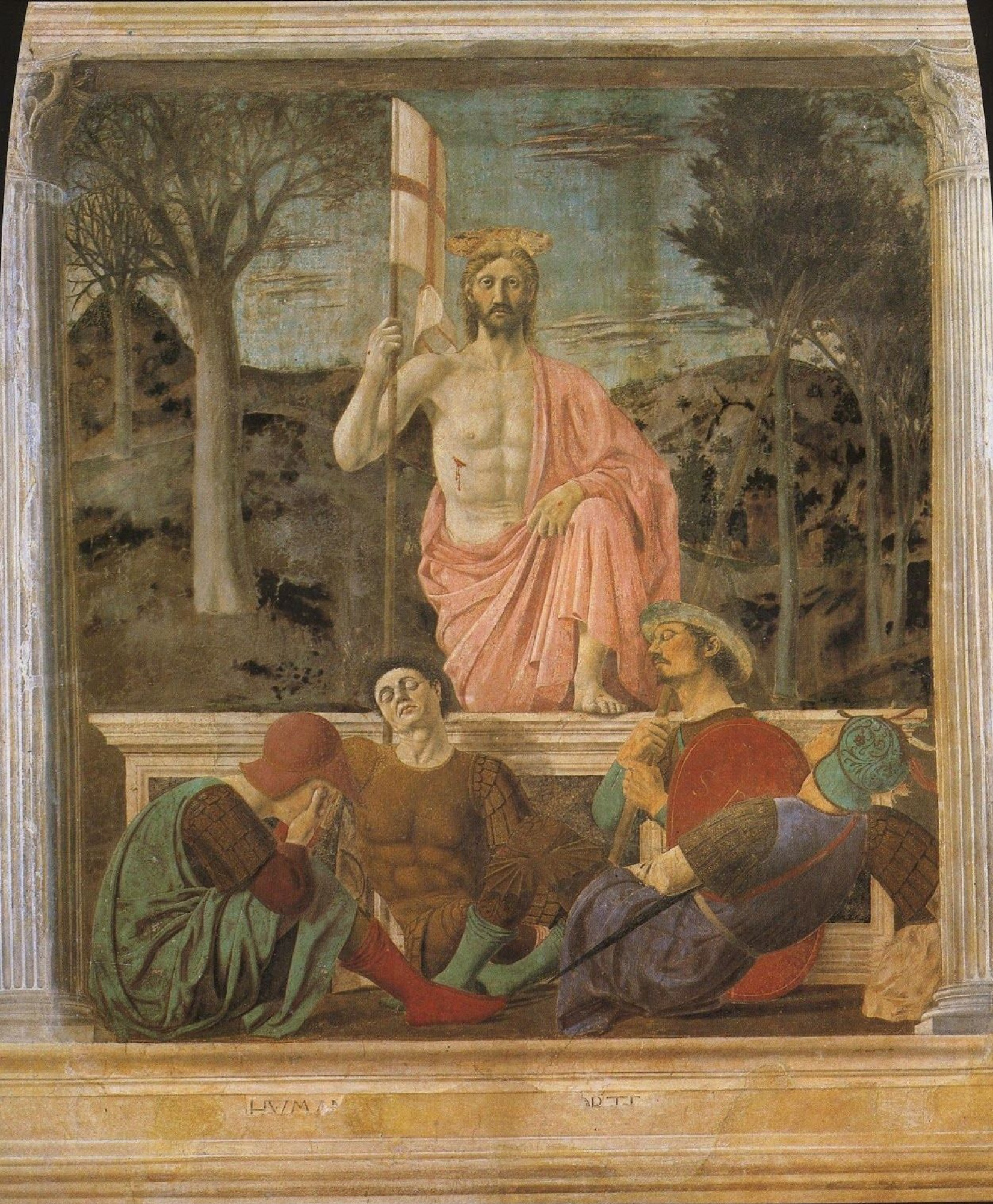 Воскресение Христа: картина Пьеро делла Франческа с описанием | Артхив