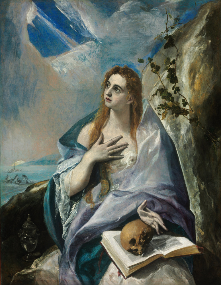 Domenico Theotokopoulos (El Greco). Magdalena penitente