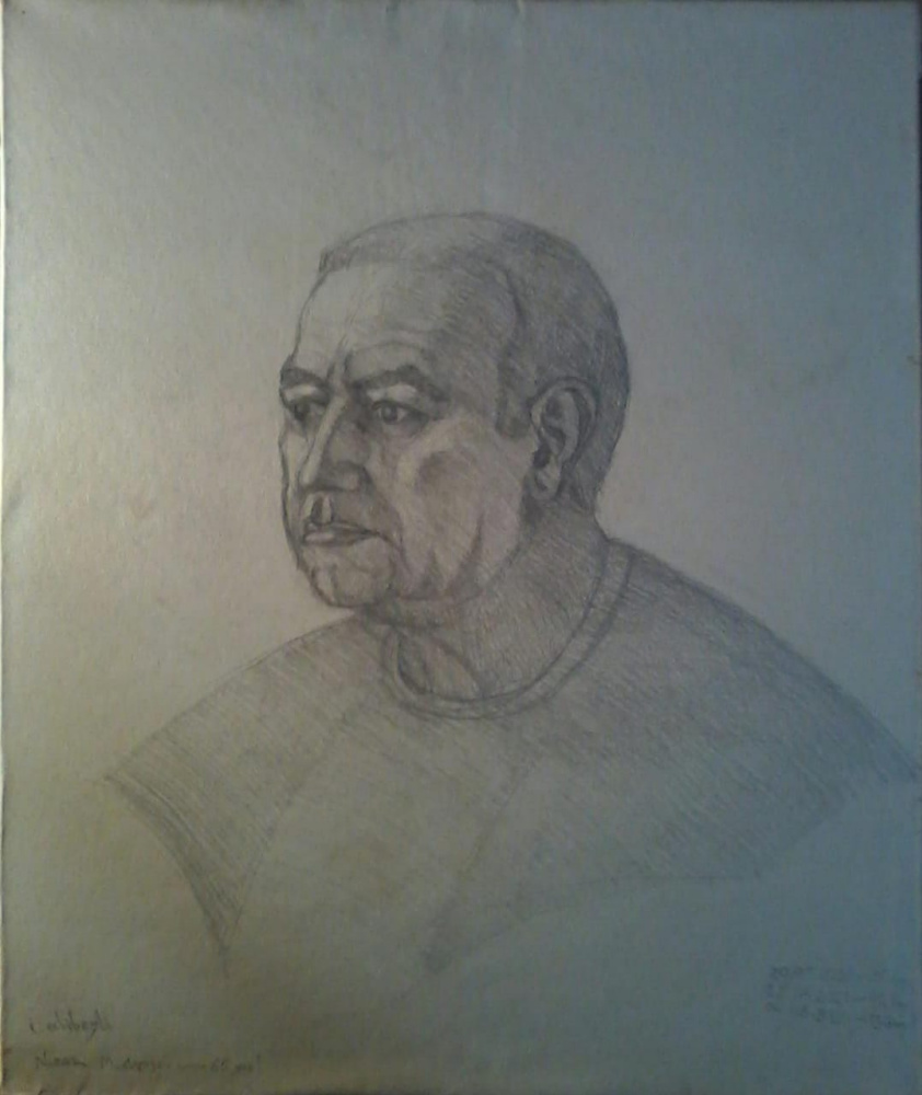 İsmail Alibeyli. Portrait of man