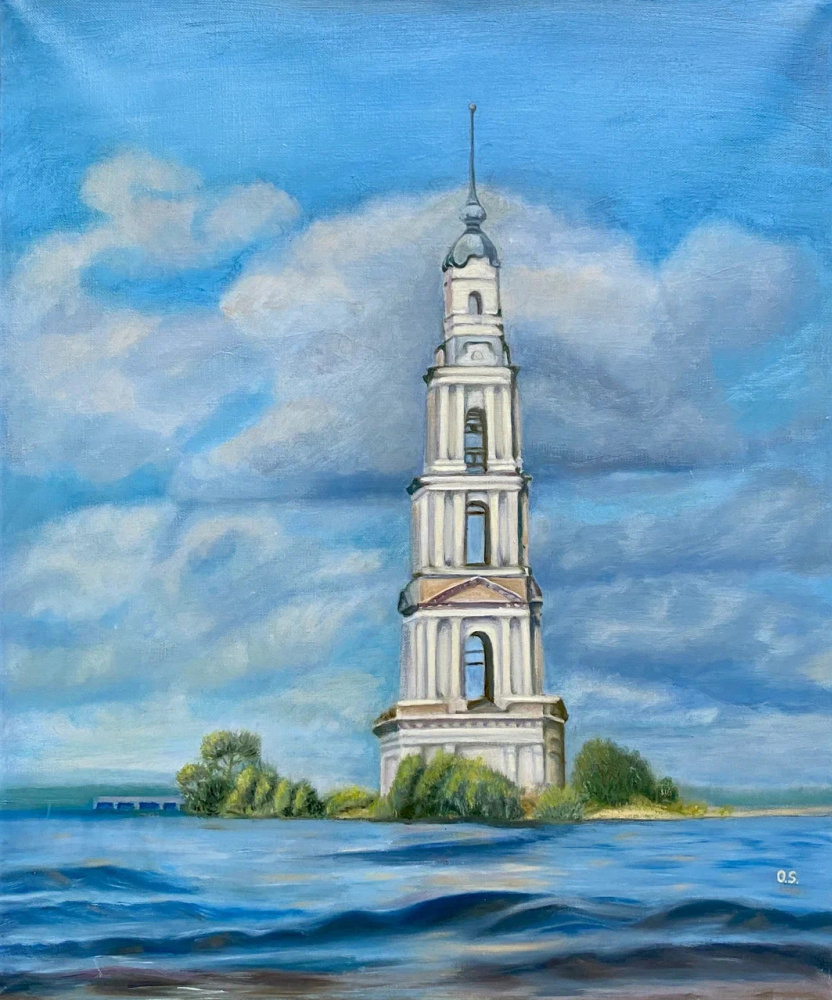 Shishatskaya Olga. The flooded bell tower