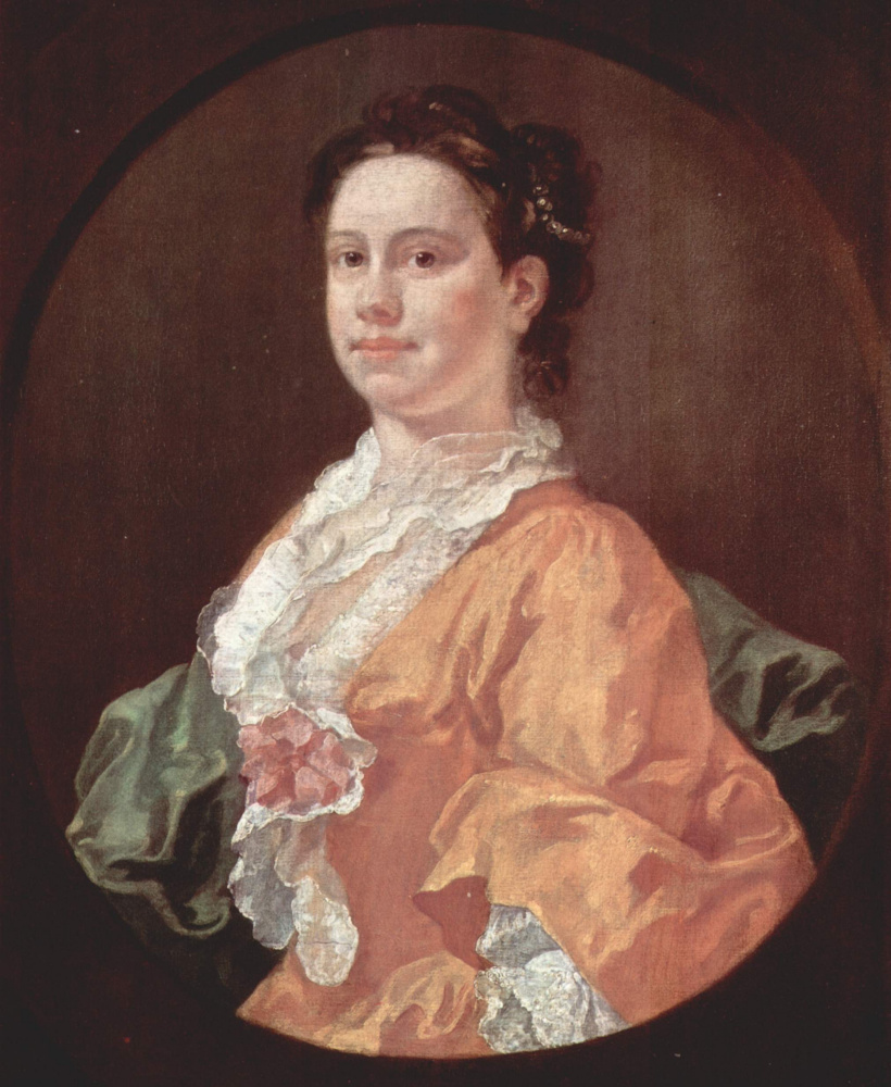 William Hogarth. Portrait of Madam Salter
