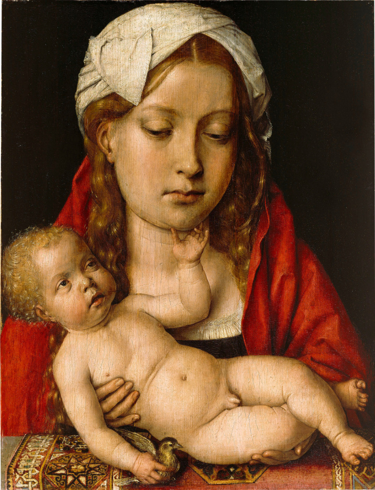 Michel Sittow. Madonna and Child