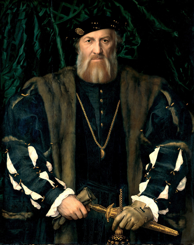 Hans Holbein the Younger. Portrait of Charles de Solier, Sir de Morett, French Ambassador to London