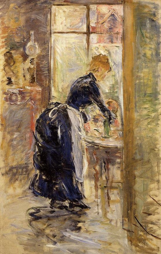 Berthe Morisot. Little maid